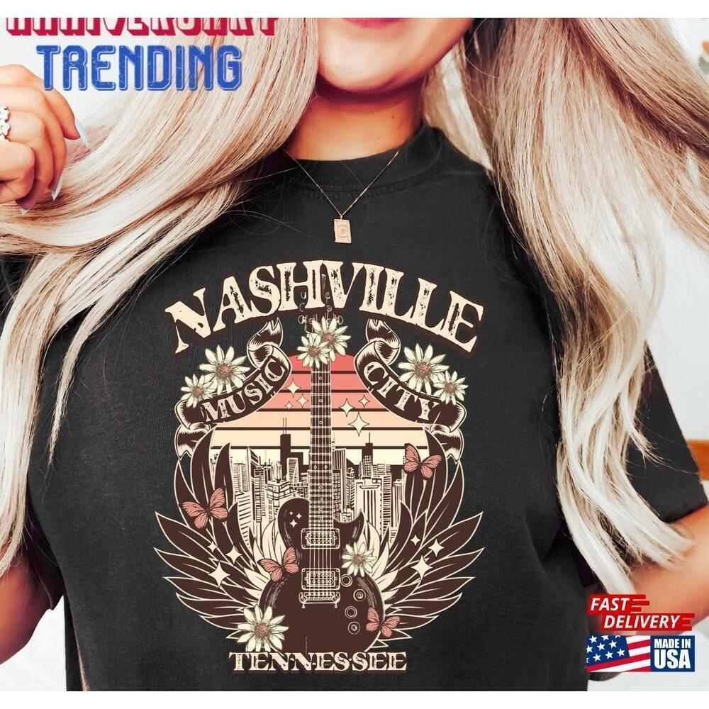 Nashville Country Music Guitar Classic Unisex